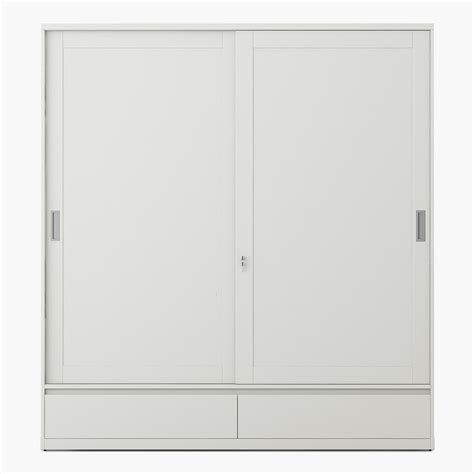 Buy Helios Reynan 2-Door Sliding Wardrobe - White from Helios by Home ...