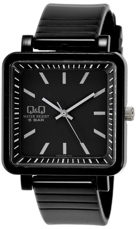 Q&Q Regular Analog Black Dial Men's Watch - GW82J006Y : Amazon.in: Watches