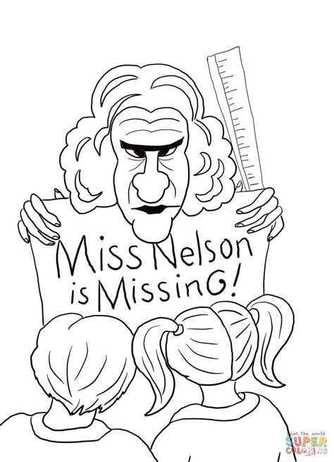 Miss Nelson Is Missing Printable Book - Printable Word Searches