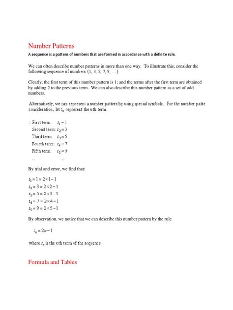 Finding General Term for Number Pattern 的图像结果