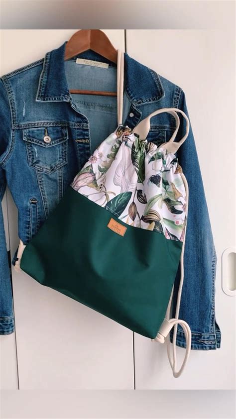 Simple Drawstring Backpack Pattern 的图像结果