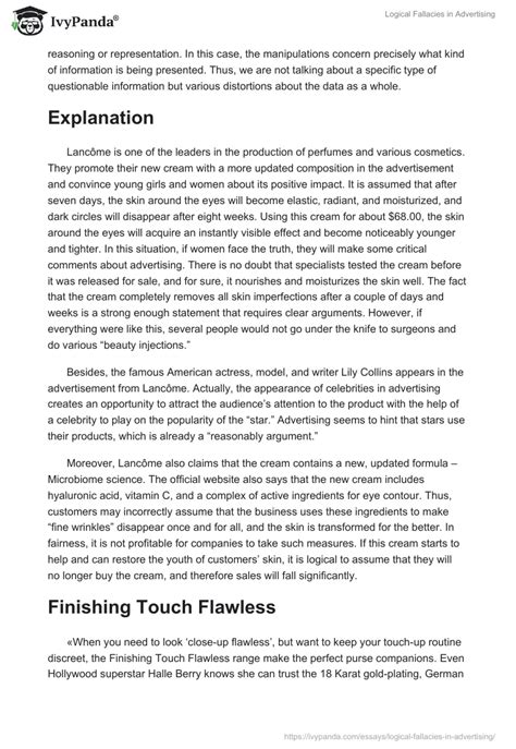 Image result for Commercials Using Logical Fallacies