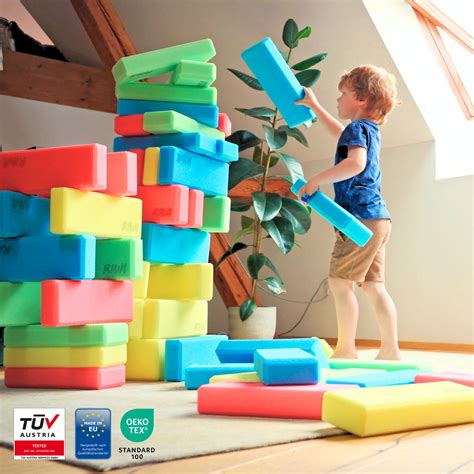 RIWI XXL Building Blocks - gigantyczne, miękkie klocki dla dzieci – RIWI buildit