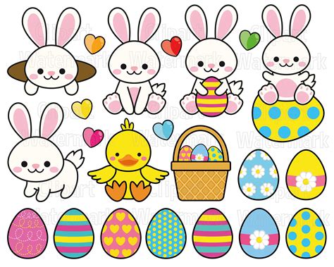 Clipart Of Easter Bunny
