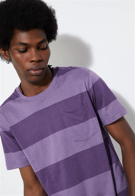 Buy URB_N Men Slim Fit Striped T-shirt Online at just Rs. 399.0 ...