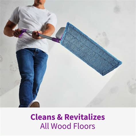 Rejuvenate Wood Floor Cleaner, Cleans and Protects All Sealed Hardwood ...