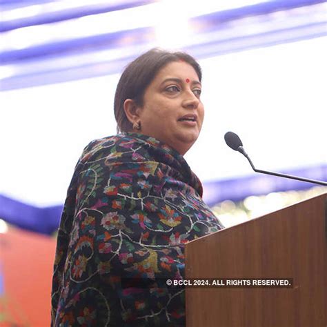 Smriti Irani attends Gender Fair- The Etimes Photogallery