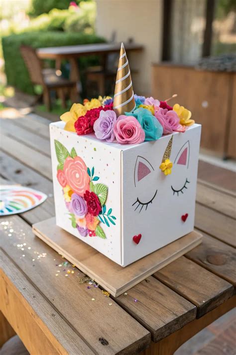 18+ Magical DIY Ideas for Unicorn Valentine Boxes