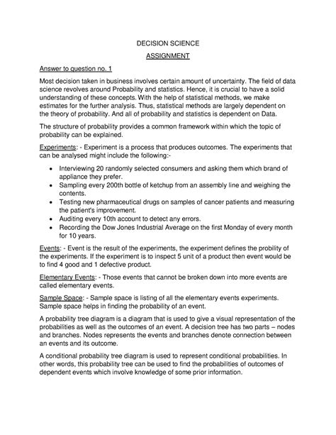 Image result for Assignment Model in Decision Science Example