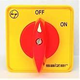 Salzer(L&T) 61003 16A 3 Pole ON-OFF S16 Cam Operated Rotary Switch ...