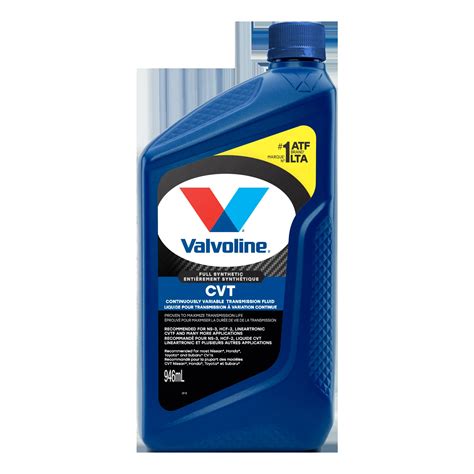 CVT Full Synthetic Continuously Variable Transmission Fluid - Valvoline ...