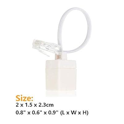 Uvital RJ45 to RJ11 Converter Adapter - 2 Pack India | Ubuy