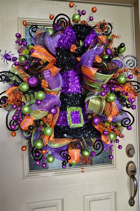 Halloween Wreath Ideas To Make at Elsie Tucker blog