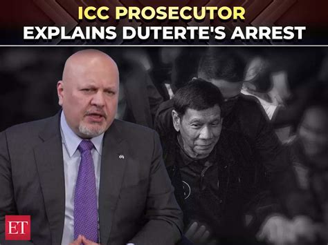 ICC Prosecutor explains Duterte's arrest as step in pursuing ...