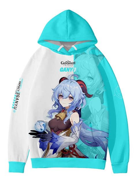 Genshin Impact Hoodie Genshin Impact GanYu Costume India | Ubuy