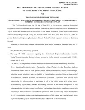 18 Printable contract amendment letter Forms and Templates - Fillable ...