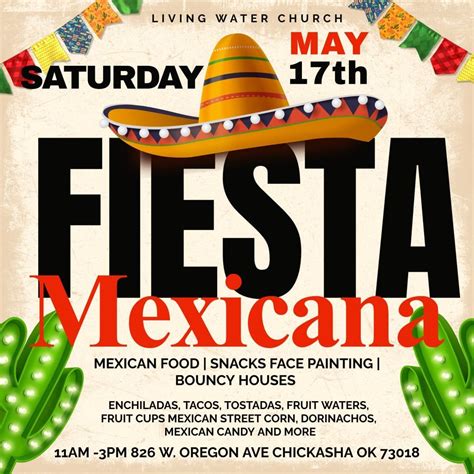 FIESTA MEXICANA , 826 W Oregon Ave, Chickasha, OK, 17 May 2025 | AllEvents
