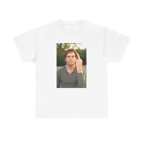 Dexter Shirt, Dexter Middle Finger Shirt, Funny Dexter Shirt, Dexter ...