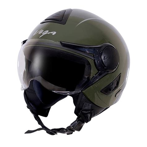 Vega Verve Helmet - Army Green – Motorizzr