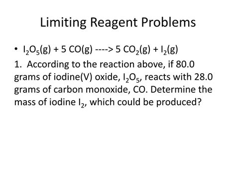How to Do Limiting Reagent Problems 的图像结果