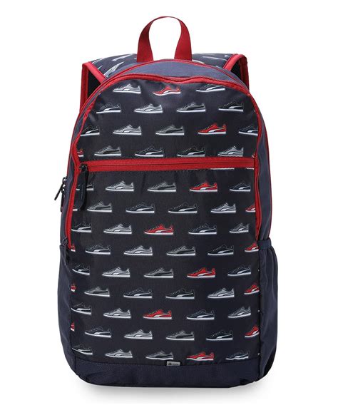 Puma Unisex-Adult Cat 3 Compartment Backpack v2, Club Red-Club Navy ...
