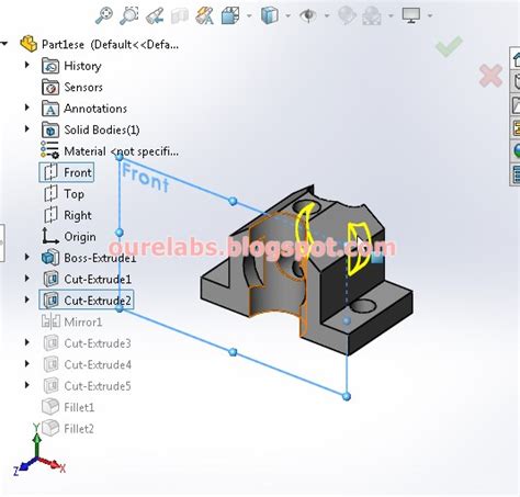 SolidWorks Advanced Exercise Example 的图像结果