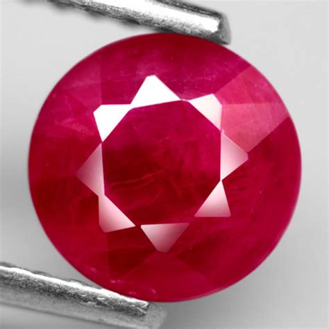 【天然ルビールース 1.32ct:4177】タンザニア産 Natural Ruby 裸石 標本 鉱物 宝石 コランダム jewelry ...