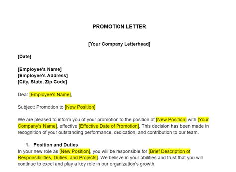 Business Promotion Letter Example 的图像结果