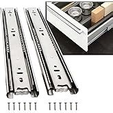 Volo Stainless Steel Heavy Duty Telescopic Slide/Drawer Channel (Silver ...