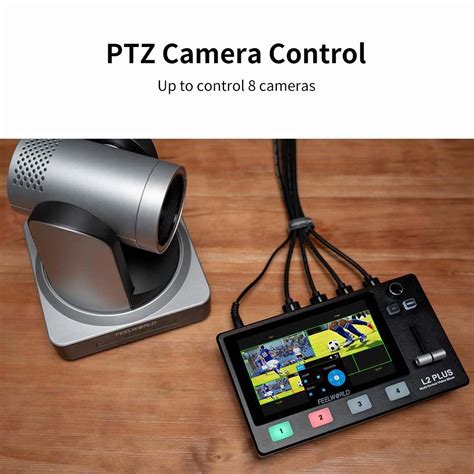 Buy Feelworld L2 Plus 5.5" LCD Multi-Camera Video Mixer Switcher with ...