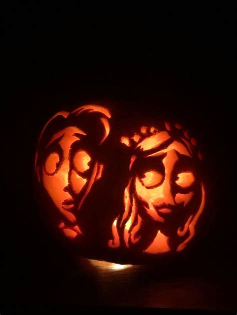Image result for Corpse Bride Carving On Pumpkin Tutorial