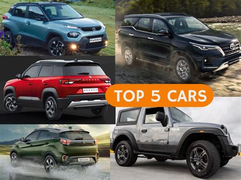 Top 5 Popular Car Models in India Right Now