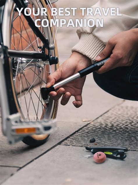 ROCKBROS 18-Pcs Glueless Bike Tire Patch Kit with Tyre Levers for ...