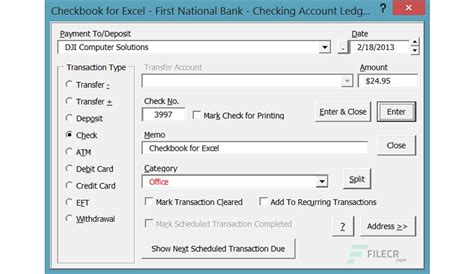 Checkbook Program Free 的图像结果