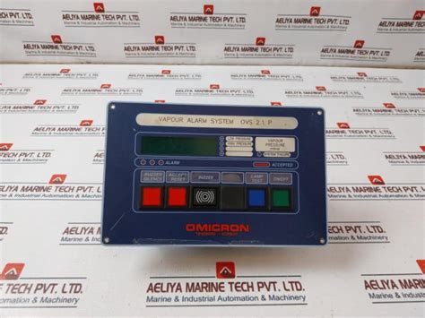 Omicron Ovs 2.1 P Vapour Alarm System Rev.1.02 – Aeliya Marine