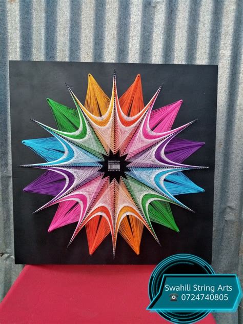 Image result for Mirror String Art Tutorial