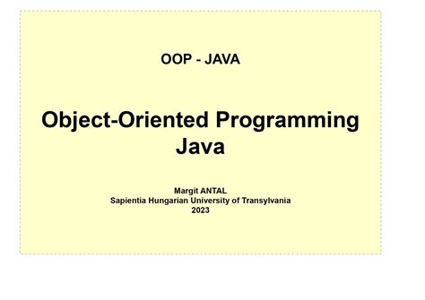 Image result for OOP in Java Tutorial