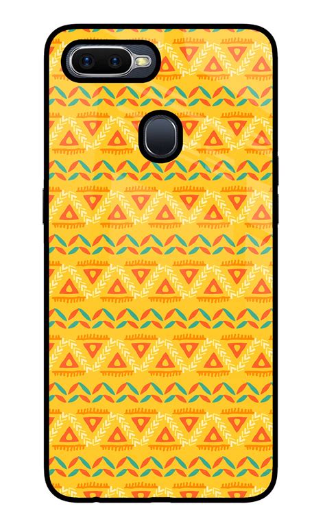 Buy Now Tribal Pattern Glass Case for Oppo F9/F9 Pro Online | Casekaro