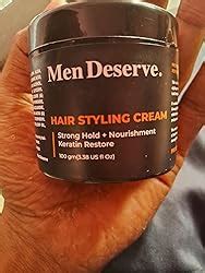 Buy Men Deserve - Hair Styling Cream (100g) | Provides Strong Hold ...