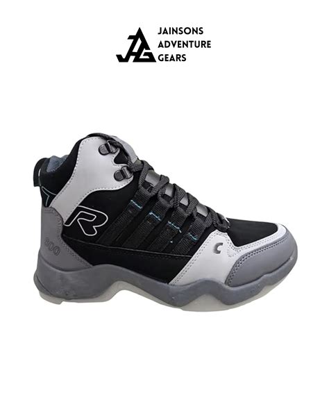 CTR RUB 600 Series High Ankle Hiking & Trekking Shoes | Ice Blue | Lig