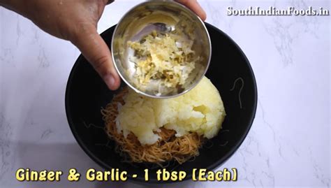 Semiya tikki-How to make-video & Step by step photos