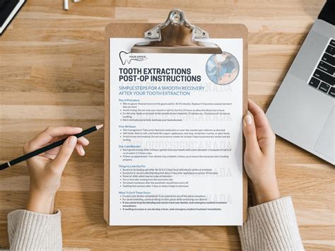 Post-Extraction Instructions Template 的图像结果