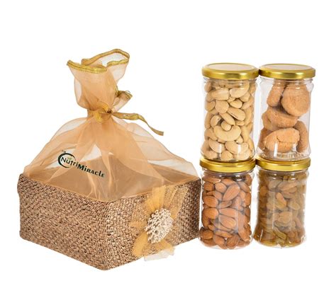 NUTRI MIRACLE Dry Fruit Gift Hamper Big | Rakhi Hamper With Dryfruits ...