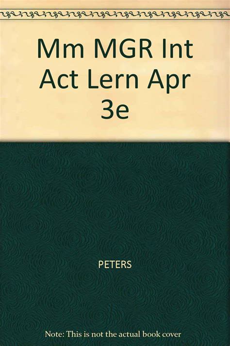 Buy Mm MGR Int Act Lern Apr 3e Book Online at Low Prices in India | Mm ...