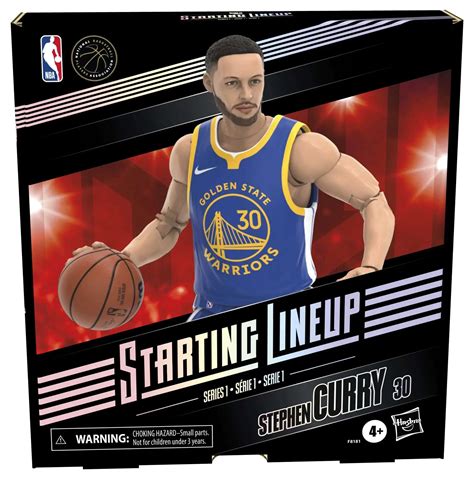 NBA Golden State Warriors Starting Lineup Basketball Series 1 Stephen ...