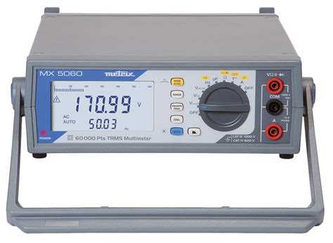MX5060 Metrix | Metrix MX 5060 Bench Digital Multimeter, True RMS, 10A ...