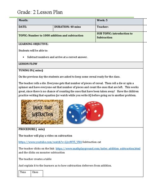 Image result for Lesson Math Gr2