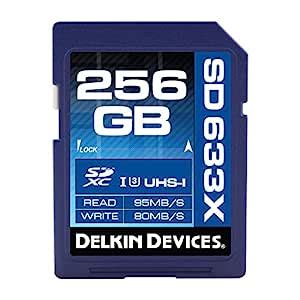 Delkin 256GB SDXC 633X UHS-I (U3) Memory Card(DDSD633256GB-A) - Buy ...