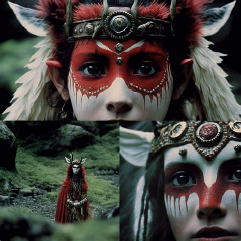 Princess Mononoke as 80s live action film : r/midjourney