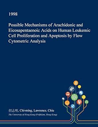 Possible Mechanisms of Arachidonic and Eicosapentaenoic Acids on Human ...